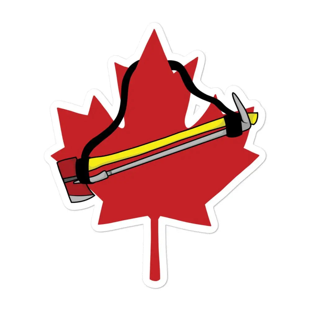 Canada Fire Decal - Chief Miller Apparel