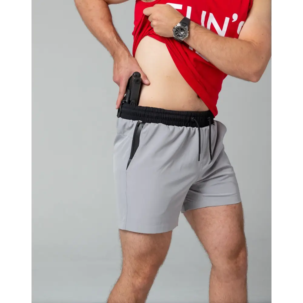 Carrier Training Shorts - Ingot Grey 5’’ - Shorts