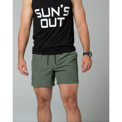 Carrier Training Shorts - Ranger Green 5" - Chief Miller Apparel