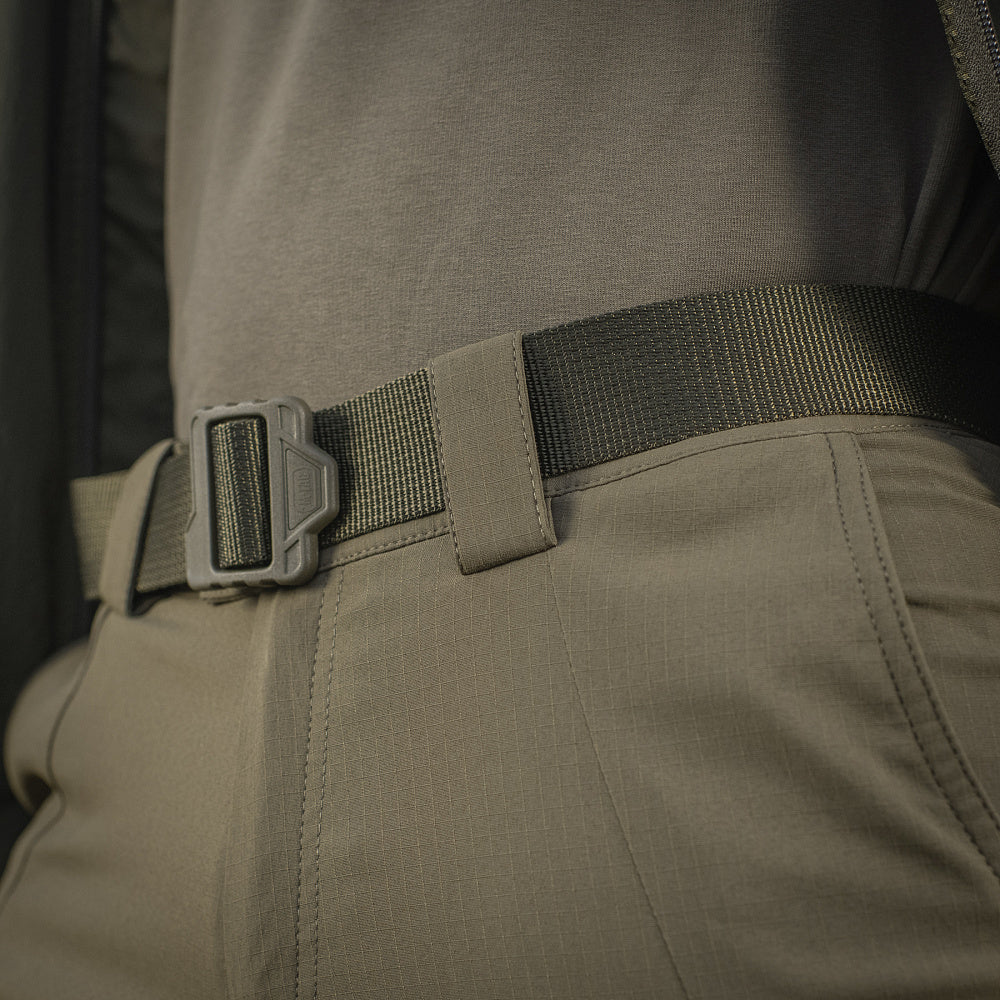 M-Tac Tactical Pants Sahara Flex Light showcasing the innovative fabric designed for air circulation and comfort in warm weather.