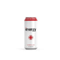 Cherry Flash energy drink can from Buff’d Energy for first responders; promotes smooth energy