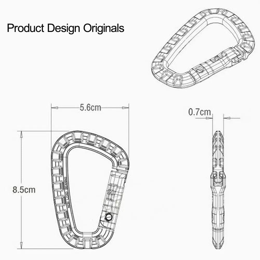 Chief Miller Accessories Tactical Carabiner Apparel