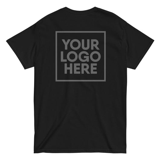 Chief Miller Add Your Logo of Design - Back Only - T shirt Apparel