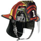 Chief Miller American Heritage Leather Helmet with ESS FirePro 1971 Goggles and Flip Down Eye Shields Apparel