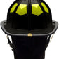 Chief Miller Bullard | UST Super Lightweight Helmet with 4″ Face Shield and 6″ Brass Eagle Apparel