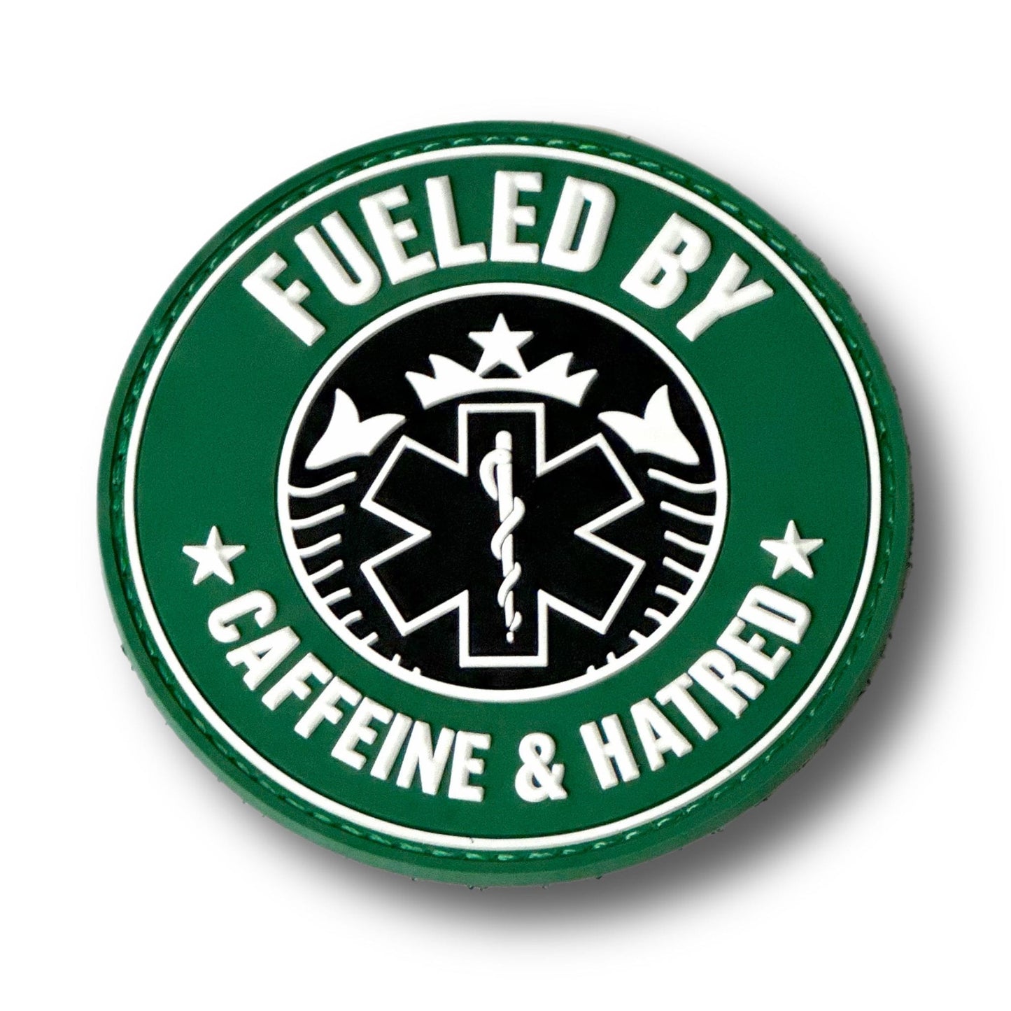 Chief Miller Caffeine & Hatred Patch Apparel