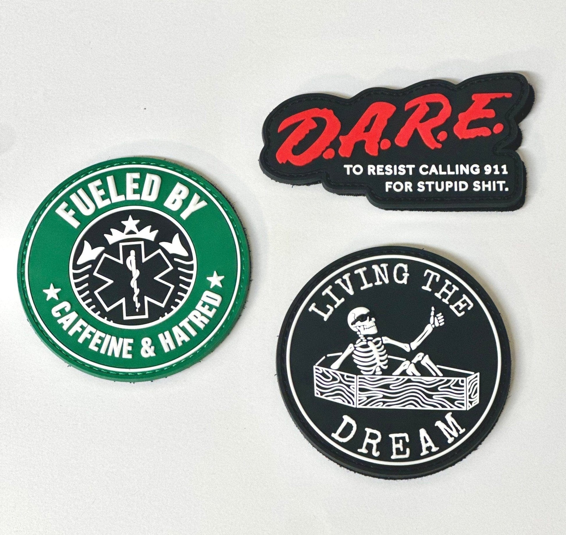 Chief Miller Dare Patch Apparel