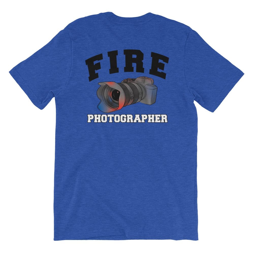Chief Miller Fire Photographer - Short Sleeve (Logo on back) Apparel