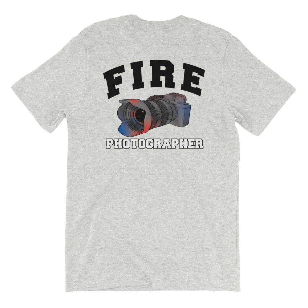 Chief Miller Fire Photographer - Short Sleeve (Logo on back) Apparel
