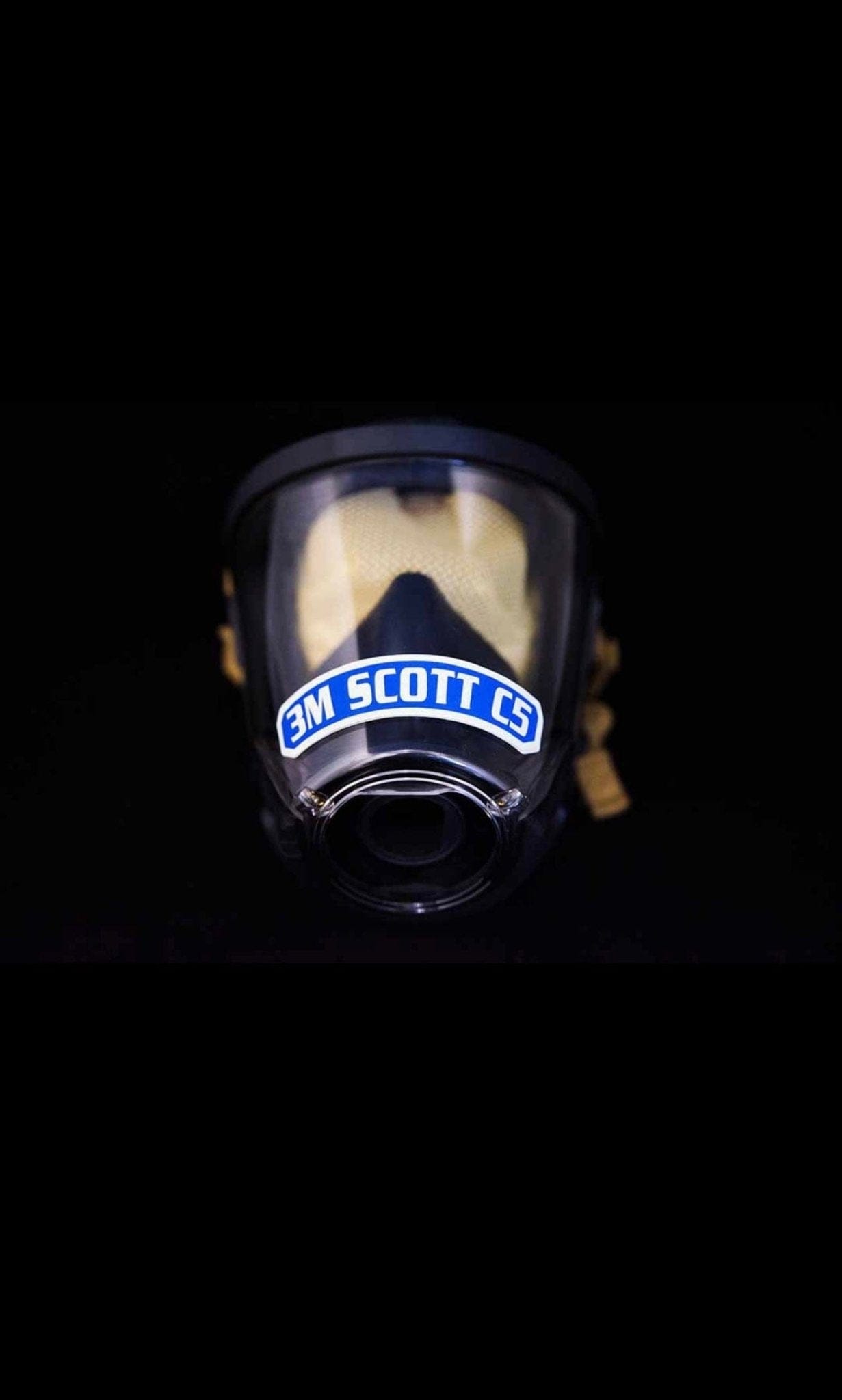 Chief Miller IdentiFire™ Facepiece Nameplate for 3M™ Scott™ Vision C5 Facepiece Apparel
