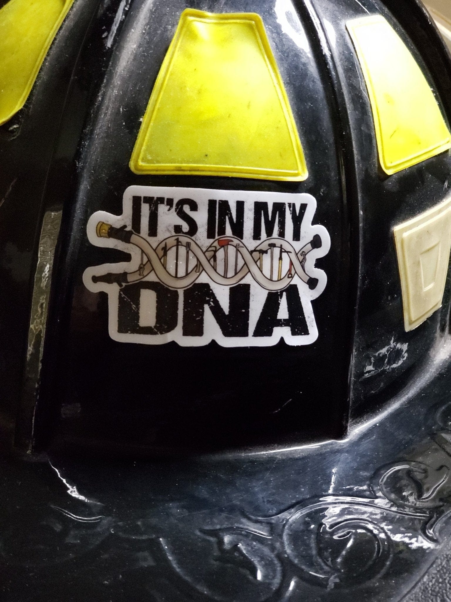 Chief Miller It's In My DNA - Helmet Decal Apparel