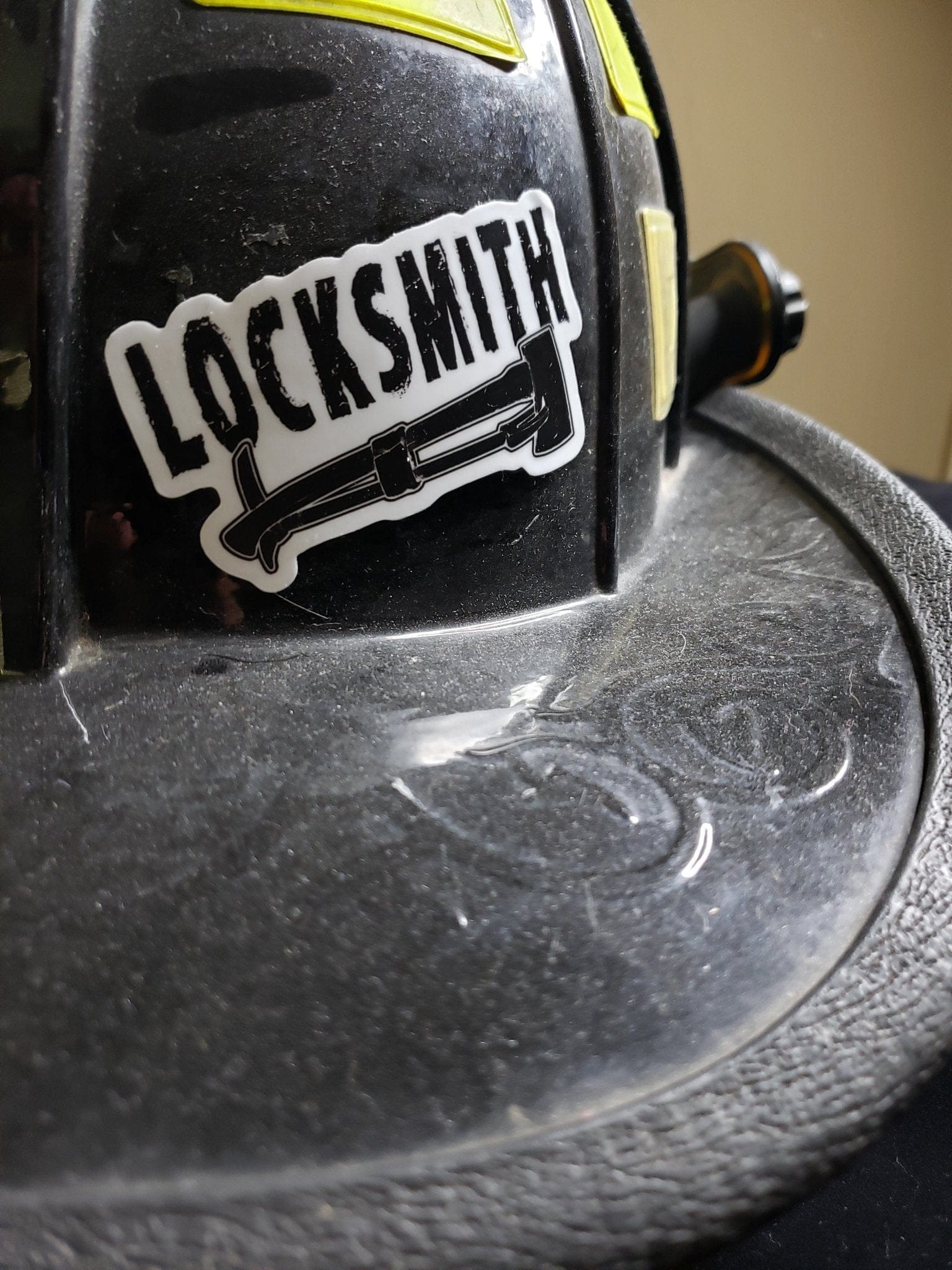 Chief Miller Locksmith - Helmet Decal Apparel
