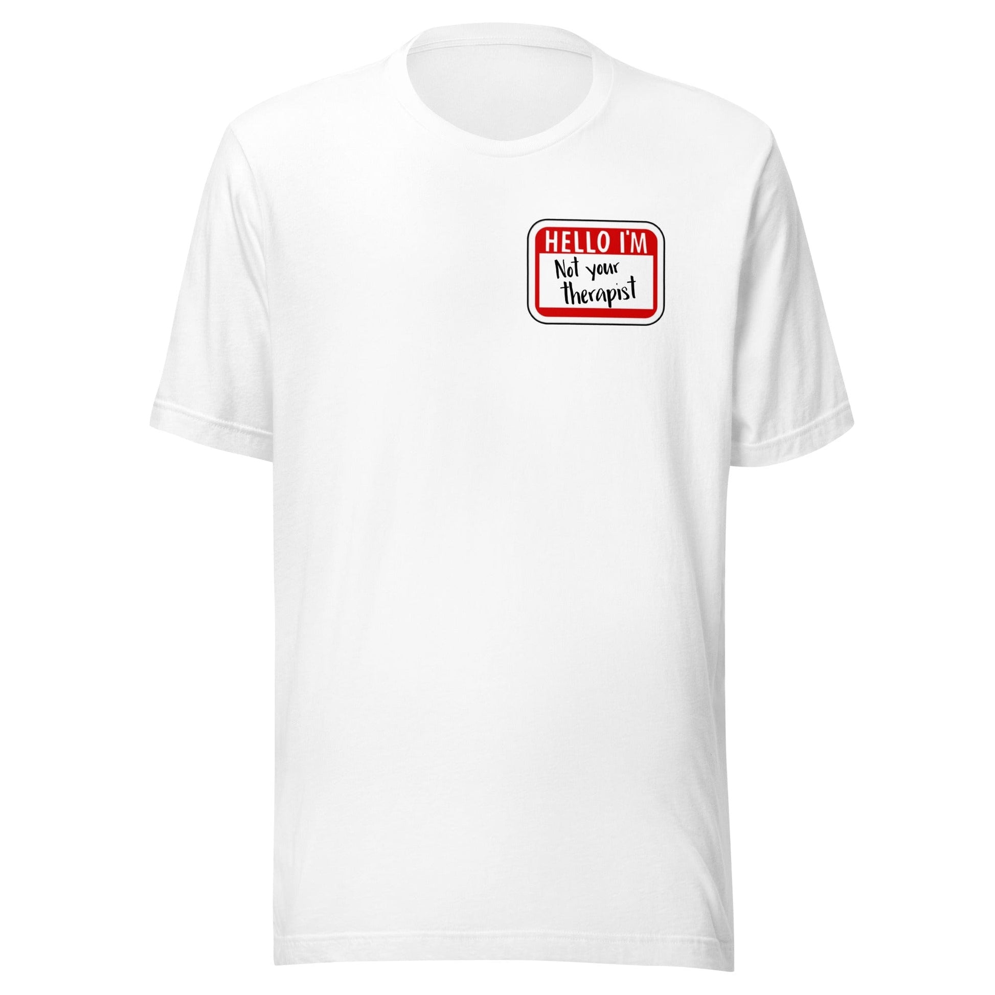 Chief Miller Not Your Therapist Tee Apparel