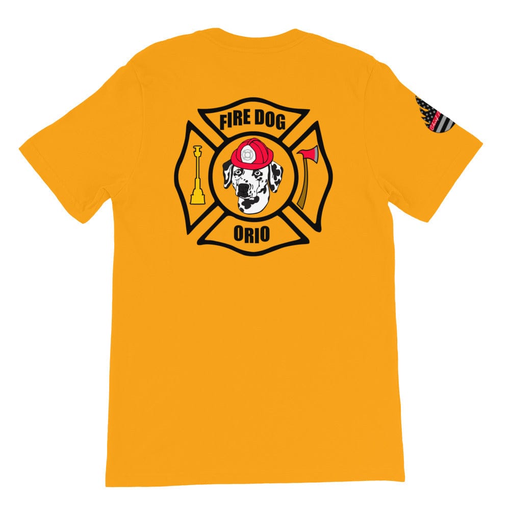 Chief Miller Orio The Fire Dog Short-Sleeve T-Shirt (back logo) Apparel