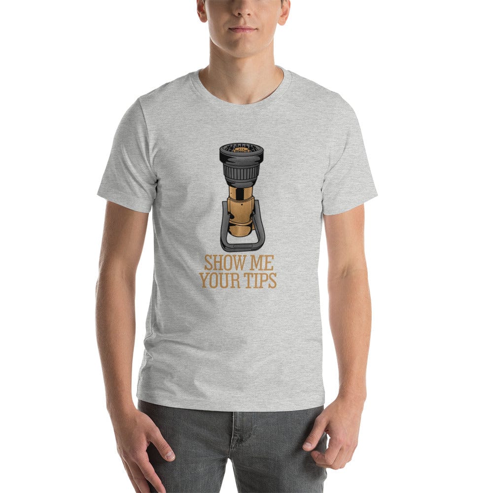 Chief Miller SHOW ME YOUR TIPS Short-Sleeve Unisex T-Shirt Apparel