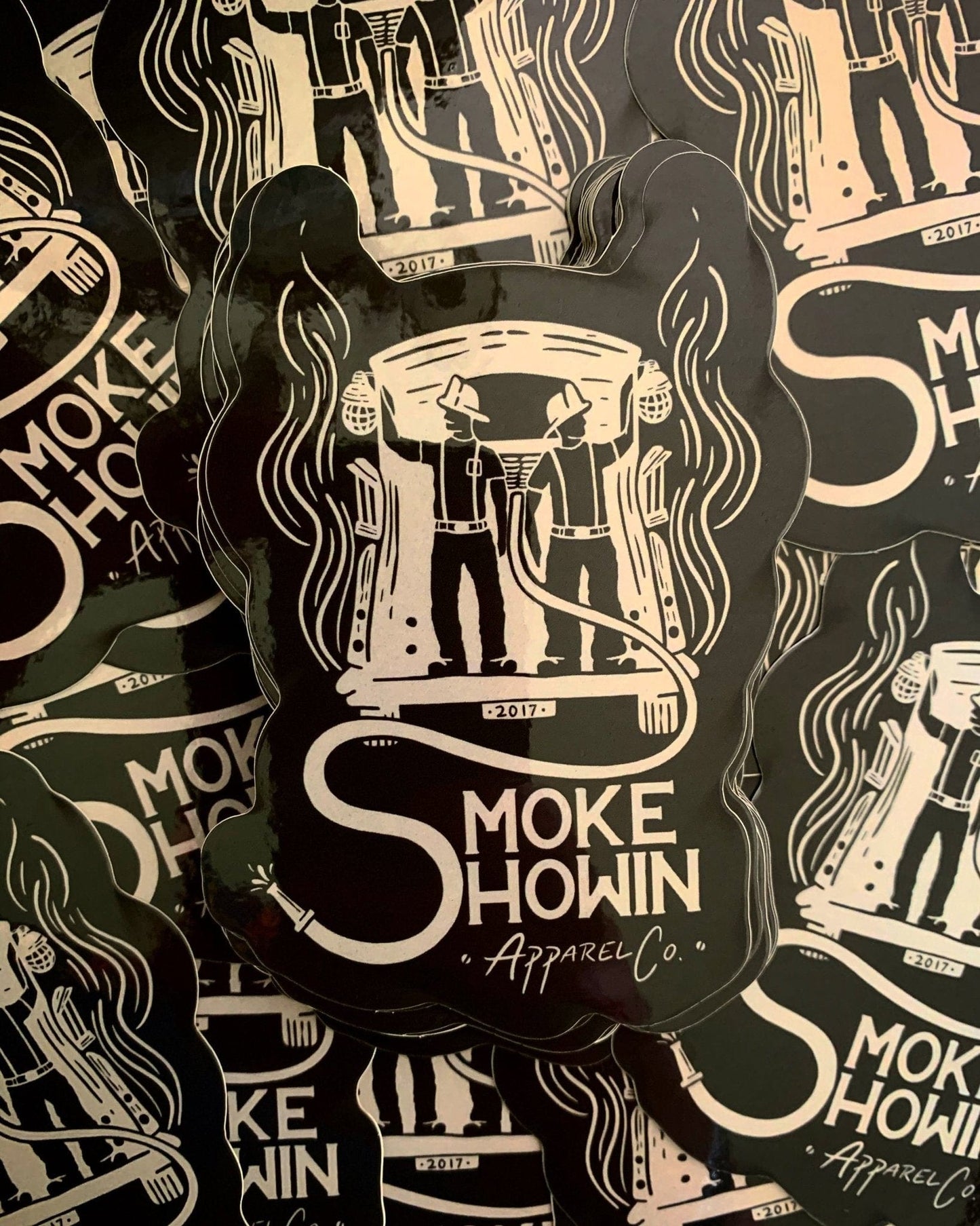 Chief Miller Smoke Showin Sticker Apparel