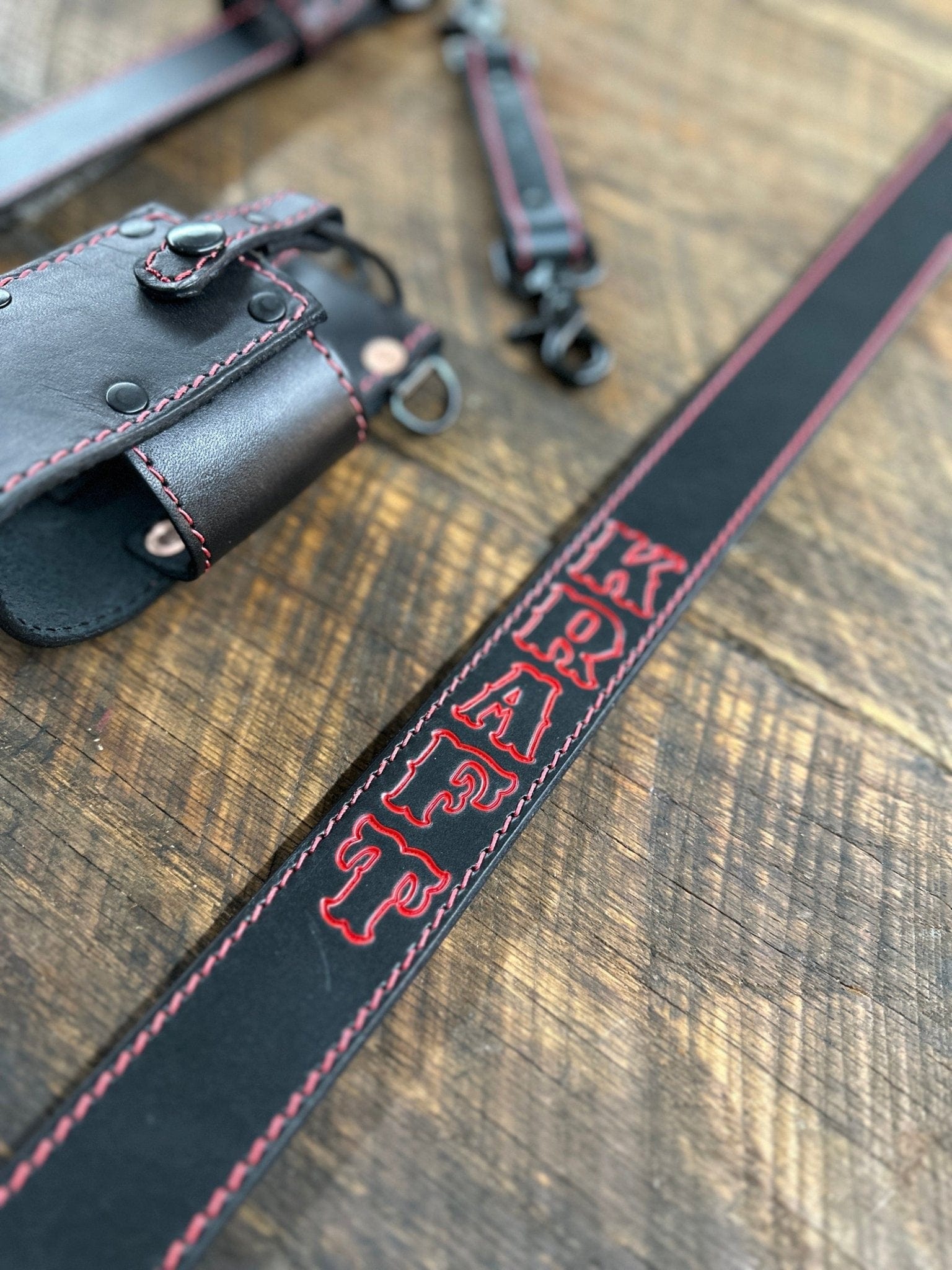 Chief Miller The Leather Radio Strap" Apparel