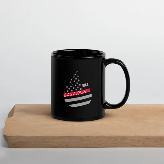 Chief Miller Chief Miller Black Glossy Mug Apparel