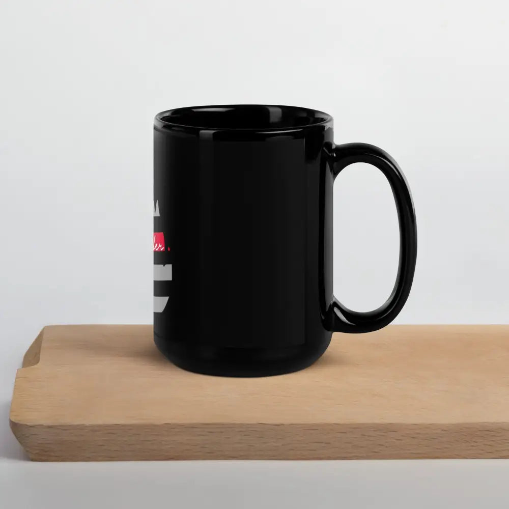 Chief Miller Black Glossy Mug - Chief Miller Apparel