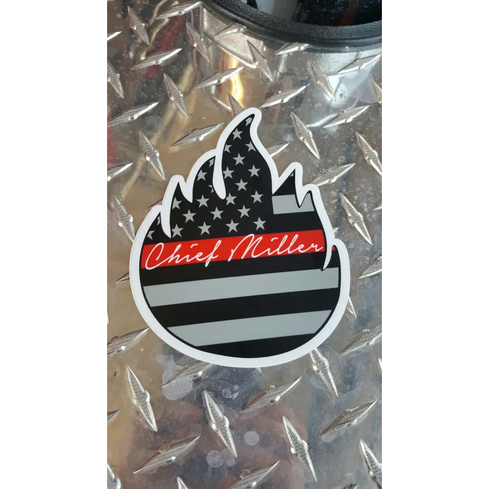 Chief Miller Decal - Decal