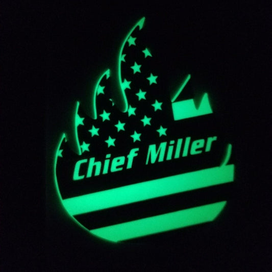 Chief Miller Decal Chief Miller Glow in the Dark Decal (Identifire) Apparel