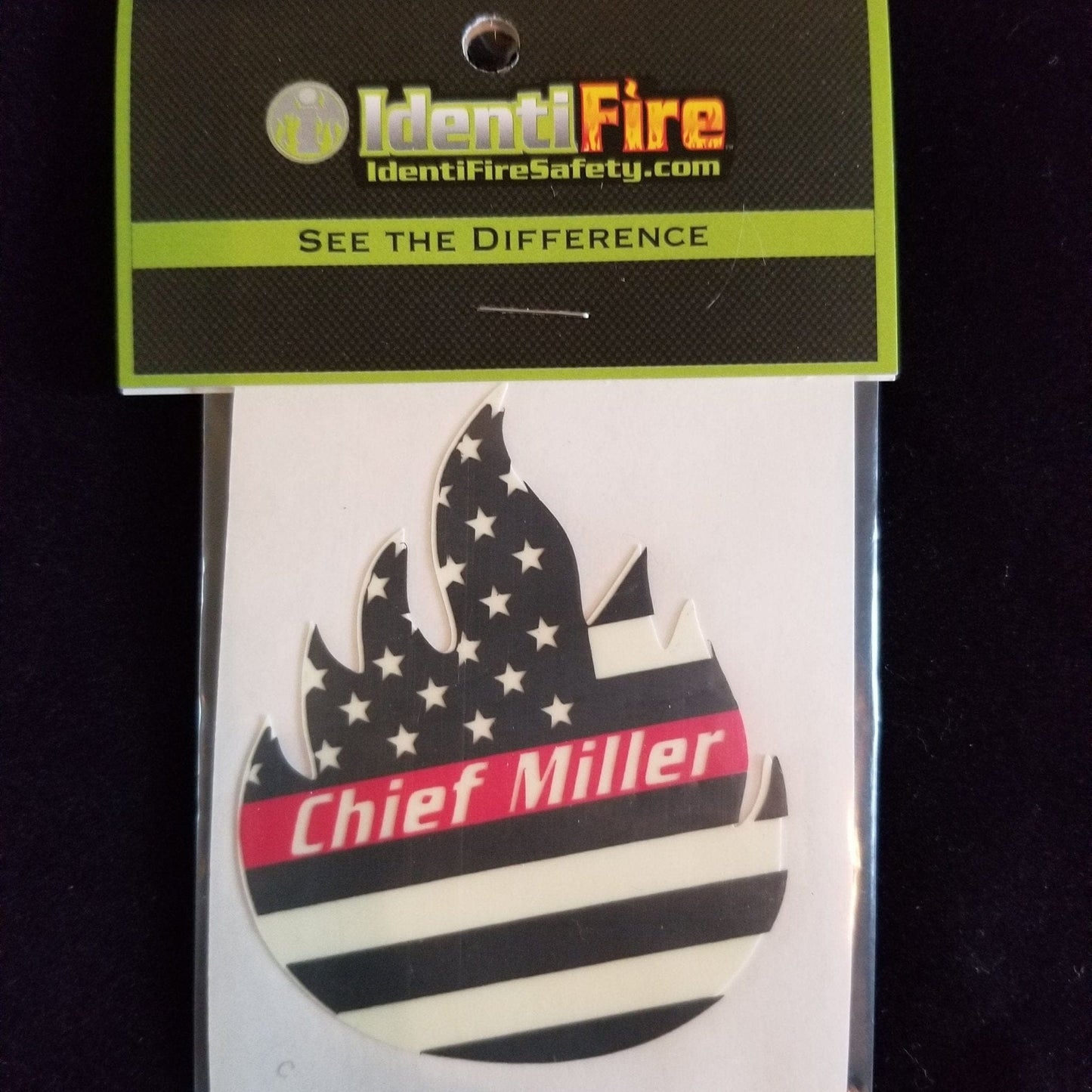 Chief Miller Decal Chief Miller Glow in the Dark Decal (Identifire) Apparel