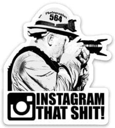 Chief Miller Decal Instagram that Shit - Photographer Apparel
