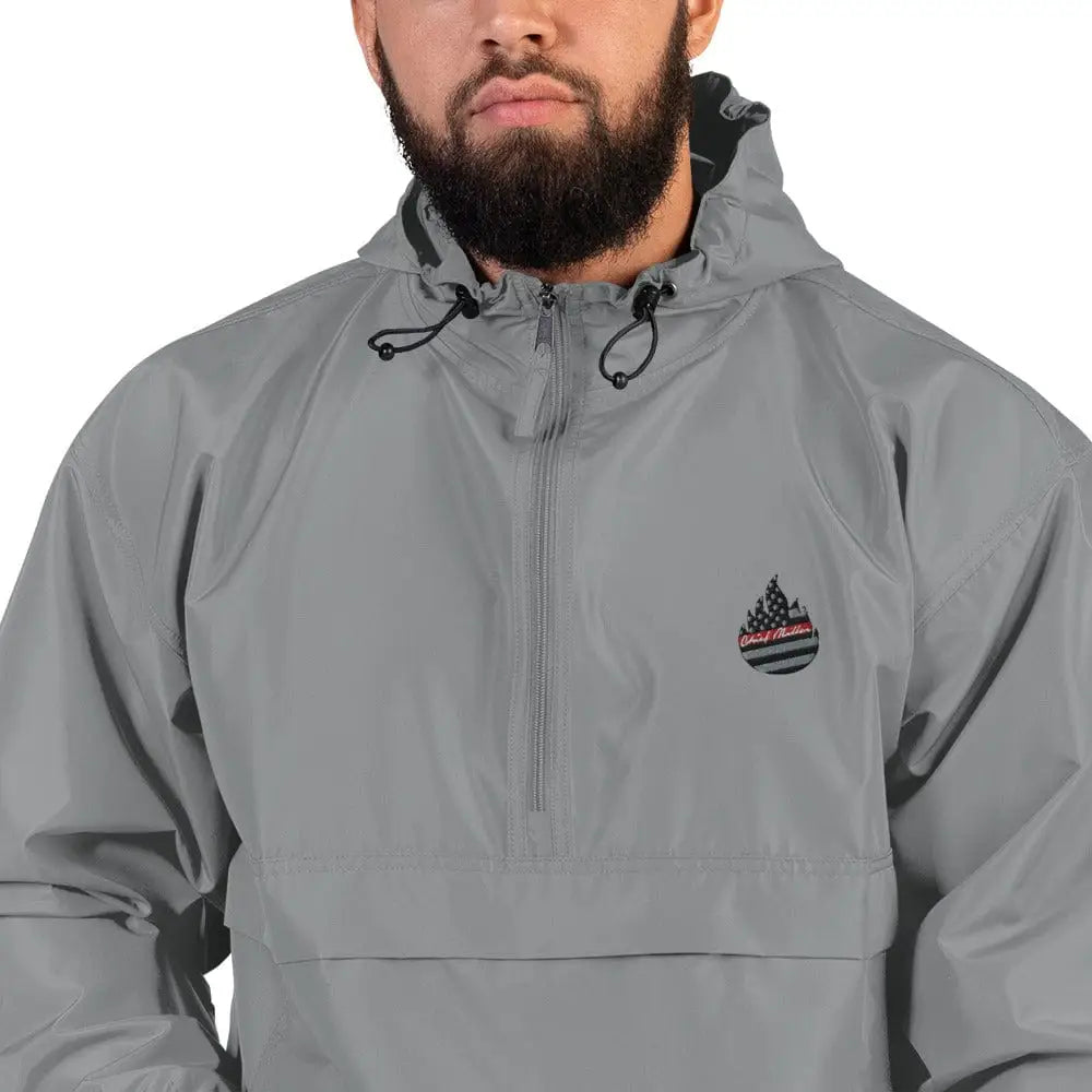 Chief Miller Embroidered Champion Packable Jacket - Chief Miller Apparel