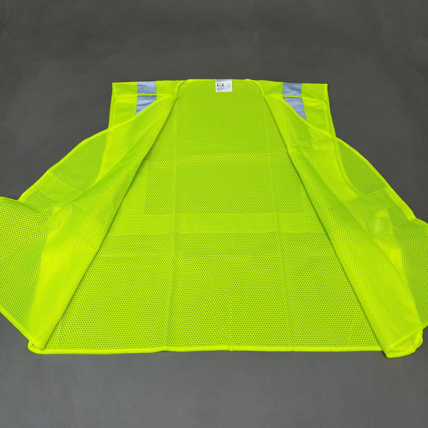 Chief Miller Employee Apparel ASN INC Yellow Reflective Safety Vest Unisex Sz-3XL Neon Yellow 1409227 (New) Apparel
