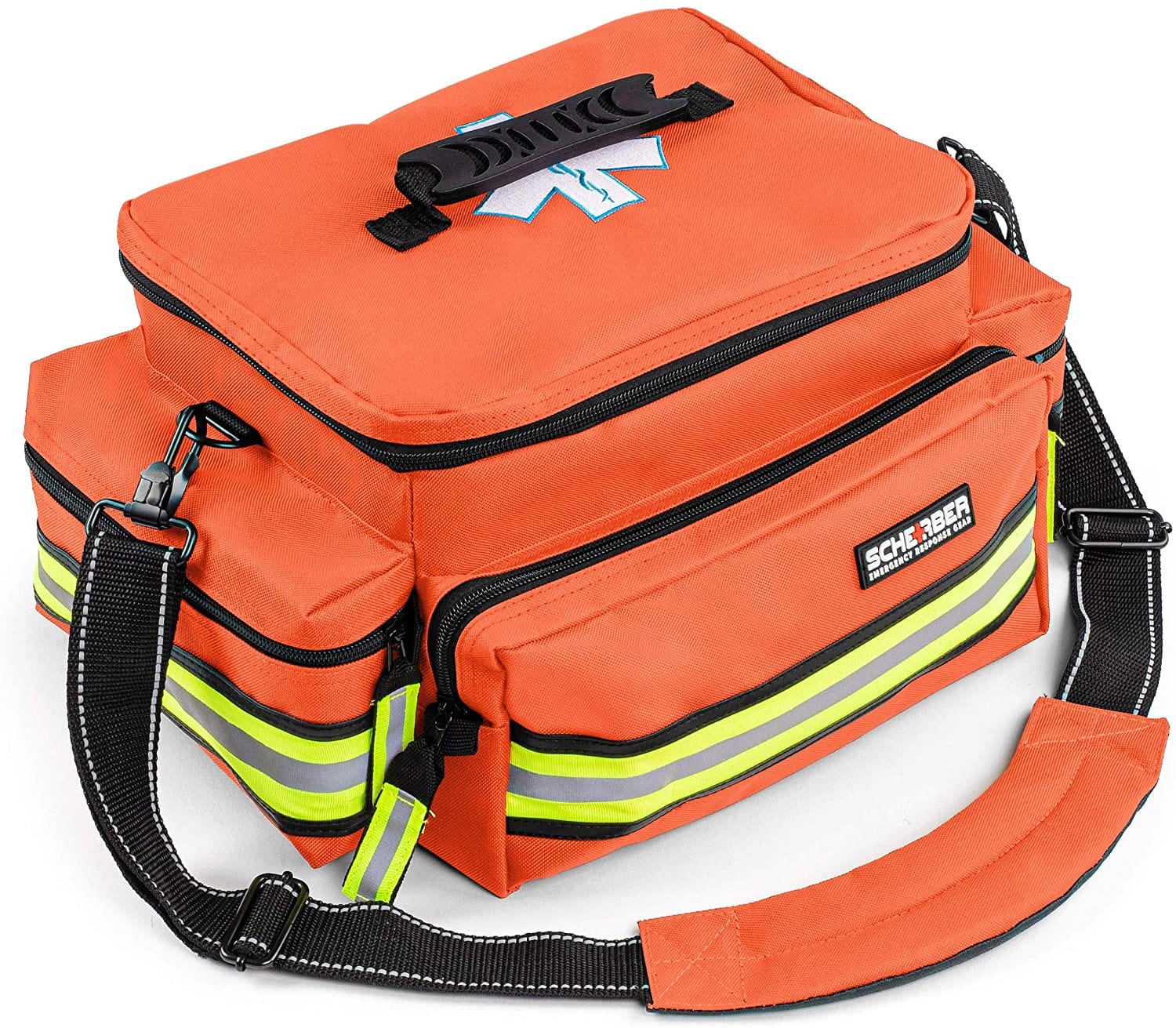 Chief Miller First Aid Kits Scherber First Responder Bag | Professional Essentials EMT/EMS Trauma Bag Apparel