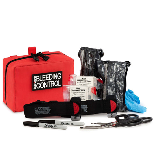 Chief Miller First Aid Kits Scherber Public Access Bleeding Control Kit | Trauma Equipment, First Aid Supplies | Basic Apparel