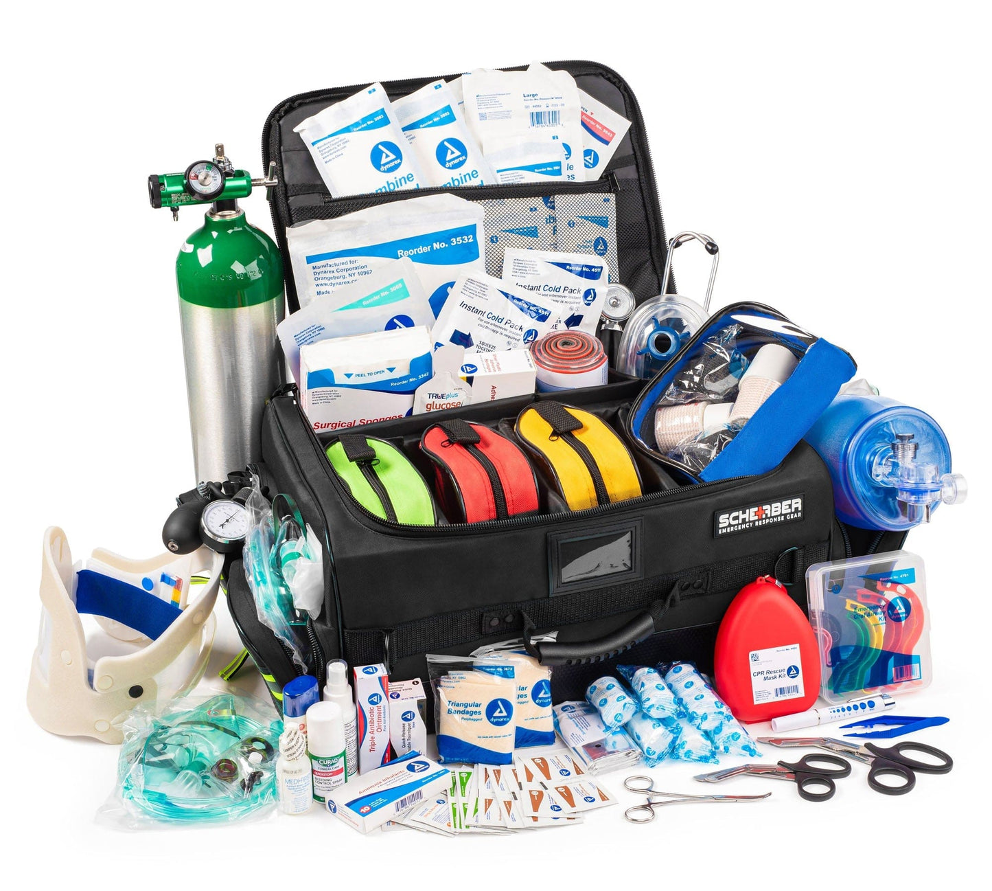 Chief Miller First Aid Kits Scherber Ultimate First Responder Trauma kit O2 - Fully Stocked Apparel