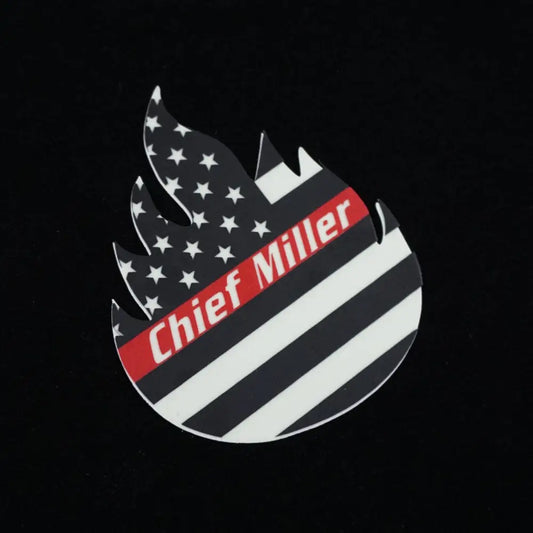 Chief Miller Decal Chief Miller Glow in the Dark Decal (Identifire) Apparel