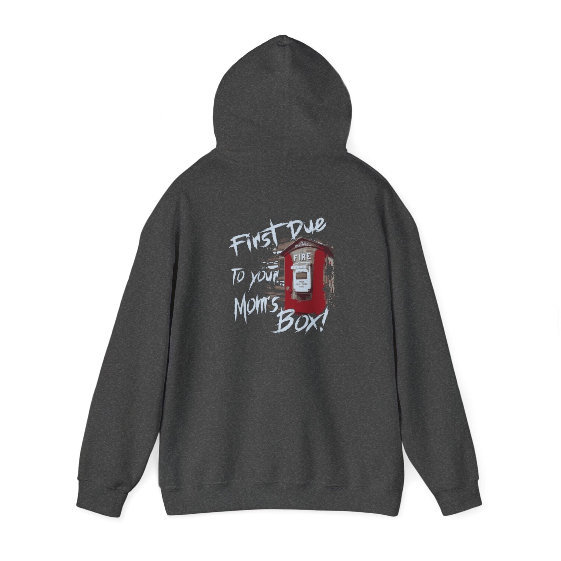 Chief Miller Hoodie First Due To Your Moms Box - Hoodie Apparel