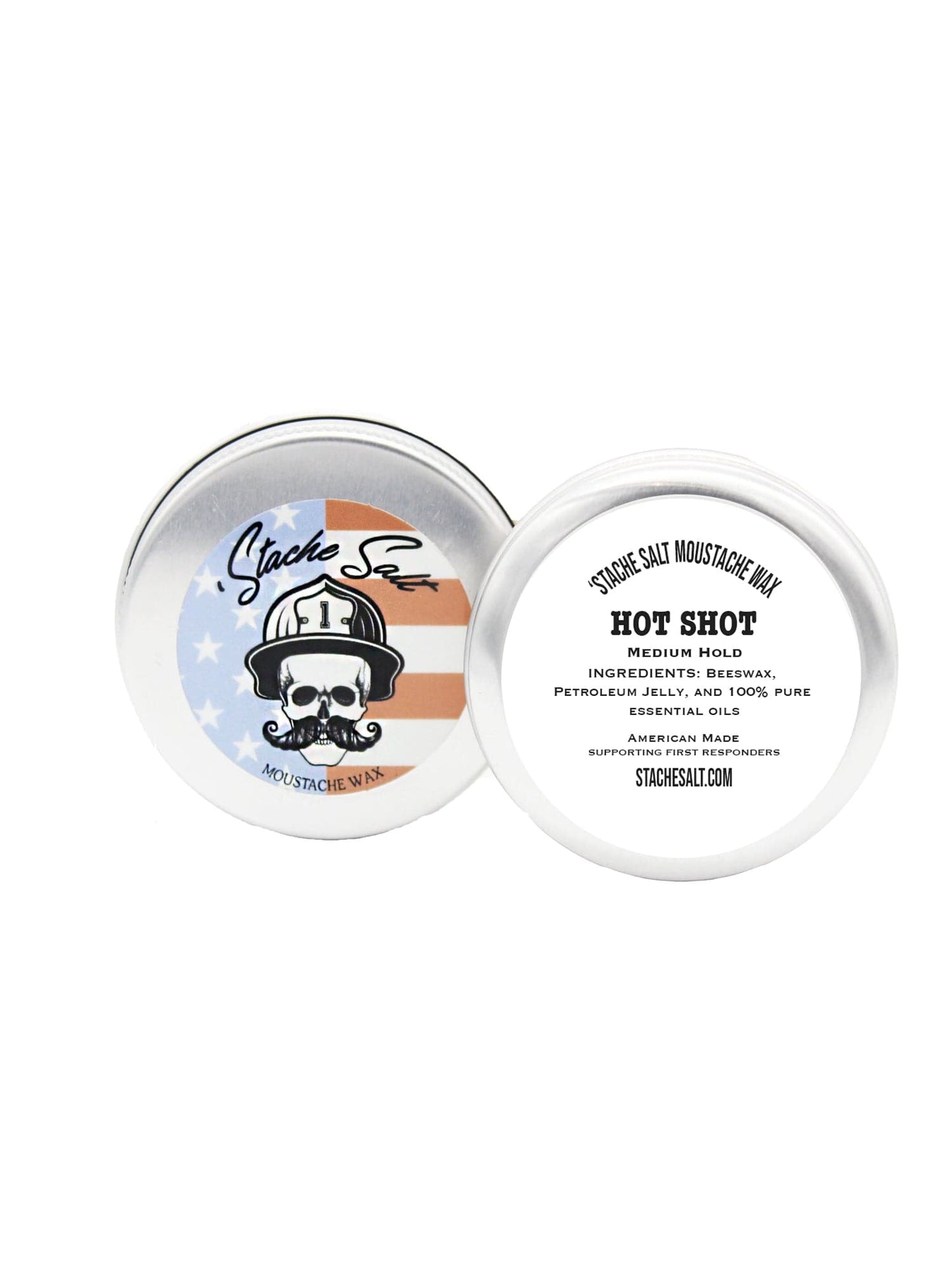 Chief Miller Moustache Wax Hot Shot - Medium Hold Moustache & Beard Wax Apparel