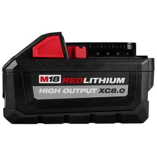 Chief Miller Power Tool Batteries Milwaukee 48-11-1880 M18 REDLITHIUM HIGH OUTPUT™ XC8.0 Battery Apparel