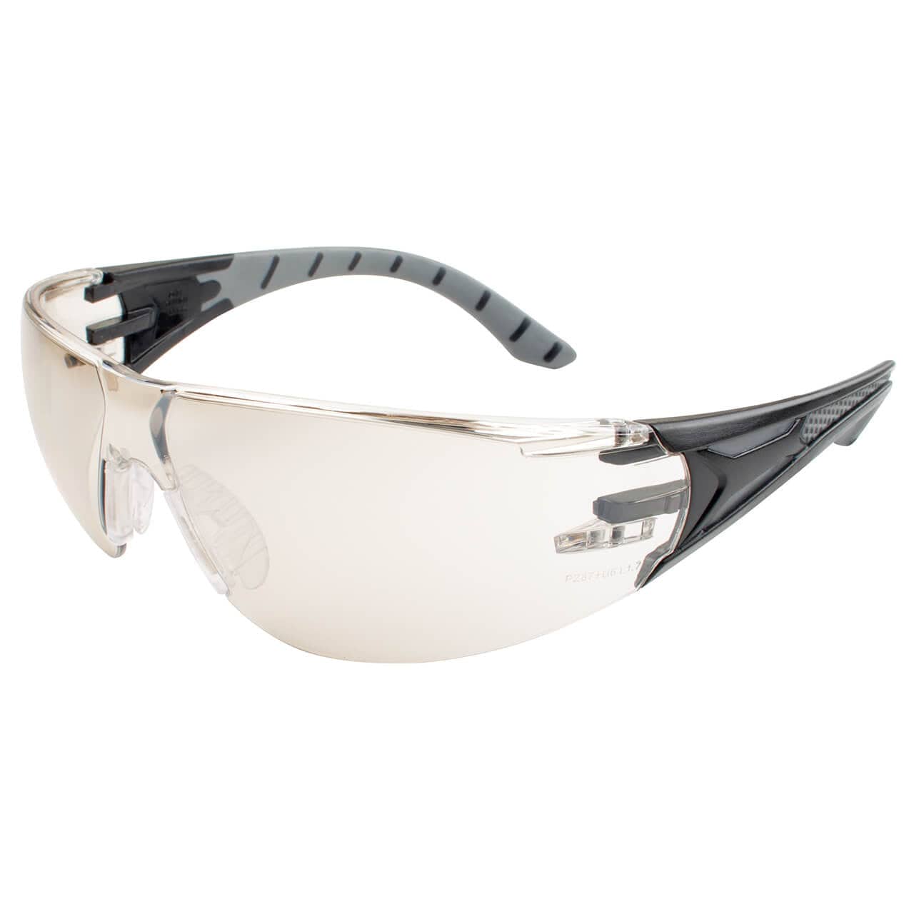 Chief Miller Protective Eyewear METEL M50 Safety Glasses Lightweight, Flexible Temples, Soft Nose, Multiple Lens Options Apparel