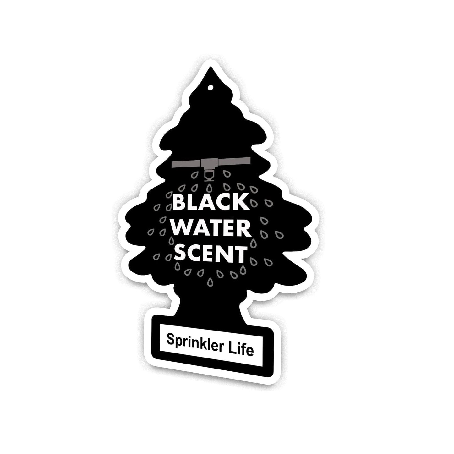 Chief Miller Stickers Black Water Scent Sticker Apparel