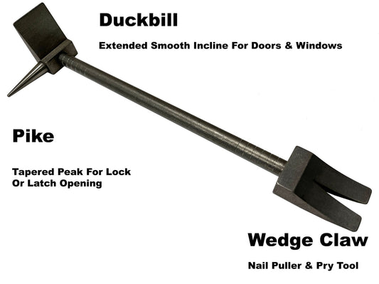 Chief Miller Tools 12" XL Ti Hooligan Forced Entry Tool - Titanium Apparel