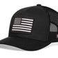 Chief Miller Trucker Hat American Flag Trucker Hat  |  Black USA Snapback Apparel