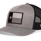 Chief Miller Trucker Hat Texas Flag Trucker Hat  |  Gray Black TX Snapback Apparel