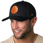 Chief Miller Trucker Hat USA Trucker Hat Leather  |  Black America Snapback Apparel