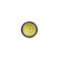 Circular yellow LED light module with textured metal rim for OLIGHT IR2 EOS Keychain Flashlight