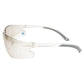 Clear METEL M20 Safety Glasses with flexible temples and wraparound lens design