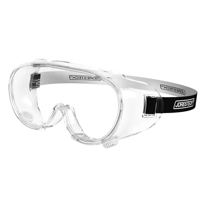 Clear Anti-Fog Ventilated Safety Goggles with Adjustable Strap for High Impact Protection