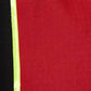 Close-up of black and red fabric sections of Firefighter XXL Turnout Gear Bag