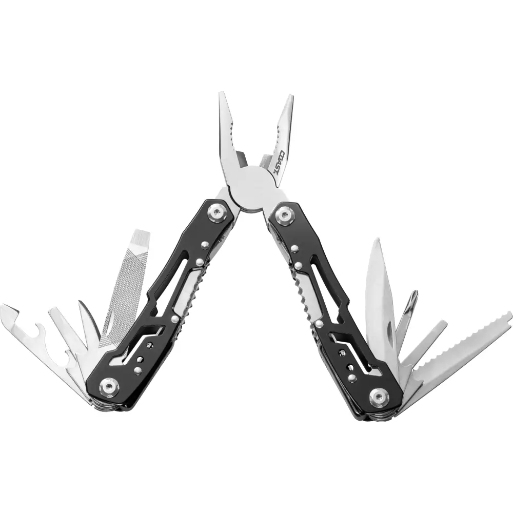 Chief Miller Utility Knives COAST CT220 Multi-Tool Black Handle, Silver Jaws 30846 Apparel