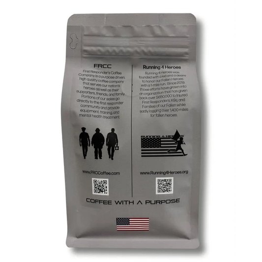 Coffee 12oz Running For Heroes - Chief Miller Apparel