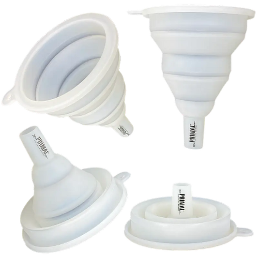 Collapsible Silicone Funnel for Firefighters and Police First Responders