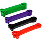 Colorful SFE Resistance Bands for strength training and fitness workouts